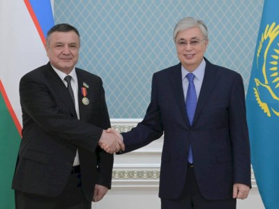 
                    Токаев принял председателя законодательной палаты Олий Мажлиса Узбекистана
                