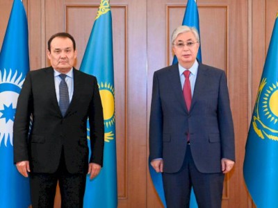 
                    Президент Казахстана принял Генерального секретаря ССТГ
                