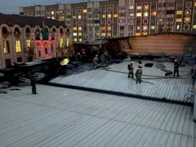 
                    Алматинские пожарные за полчаса справились с огнем, охватившим кровлю кафе Shafran
                