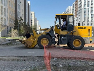 
                    Крупные улицы и развязки строят в Астане
                