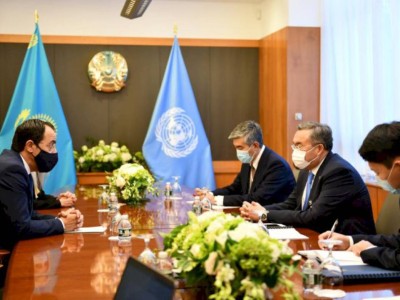 
                    Глава МИД РК провел встречи с руководством ООН в Нью-Йорке
                