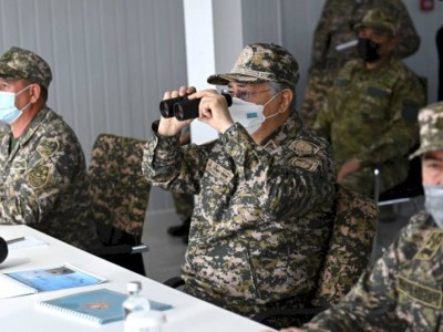
                    Президент – Верховный главнокомандующий посетил военные учения «Отпантау-2021»
                