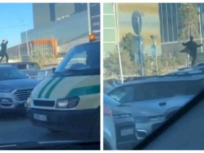 
                    Полиция Алматы наказала одного из участников видео с человеком на крыше авто
                