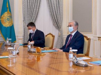 
                    Главе государства доложили о темпах освоения Кашагана
                