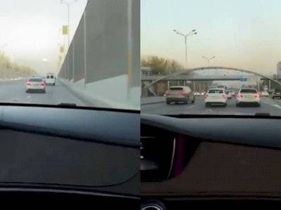 
                    Более 20 протоколов составлено на двух молодых лихачей, снятых на видео в Алматы
                