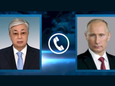 
                    Состоялся телефонный разговор президентов Казахстана и России
                