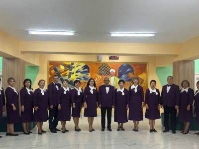 
                    В честь 80-летия Победы хор Бостандыкского района Алматы подготовил уникальное музыкальное произведение 
                