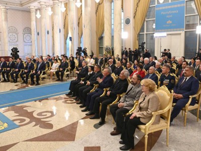 
                    Казахстанцам впервые вручили орден «Ел бірлігі»
                