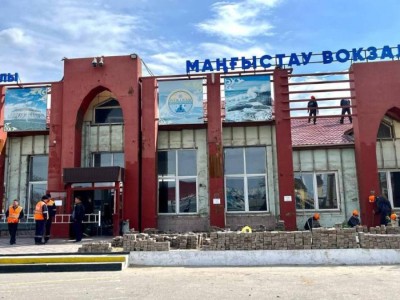 
                    Началась реконструкция железнодорожной станции «Мангистау»
                