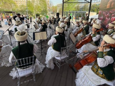 
                    Выездной концерт к 100-летию юбилея Нургисы Тлендиева прошел в Алматы
                