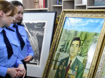 
                    Выставку ко Дню Победы организовали карагандинские полицейские 
                