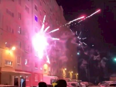 
                    В новогоднюю ночь в Алматы горела квартира
                