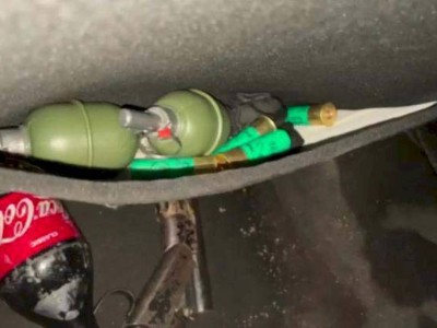 
                    Машину с оружием задержали полицейские Алматы
                