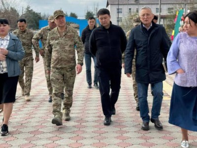 
                    Правительственная группа продолжает работать на месте землетрясения в Жамбылской области 
                