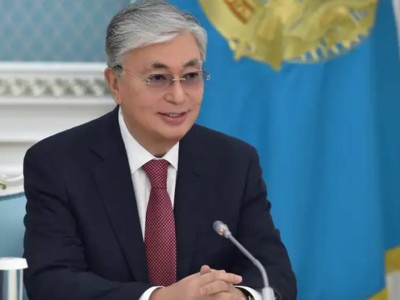 
                    Токаев направил поздравительную телеграмму Кирсти Ковентри
                
