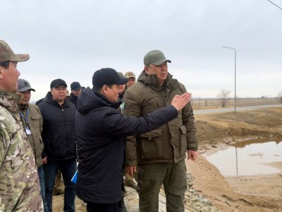 
                    Канат Бозумбаев проверил прохождение паводков в Актюбинской области
                