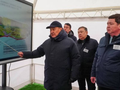 
                    Меры по защите пристоличной территории от паводков проверил Канат Бозумбаев
                