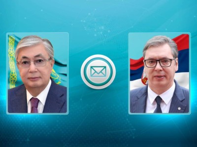 
                    Токаев направил телеграмму поздравления Президенту Сербии
                