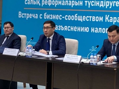 
                    Карагандинские бизнесмены обсудили налоговые реформы с вице-министром финансов
                