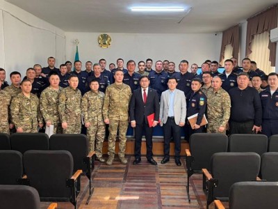 
                    В Алматы прошла встреча представителей Антикора со спасателями 
                