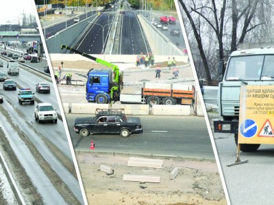 
                    Около 300 км дорог и 30 км тротуаров будет охвачено средним ремонтом в Алматы 
                