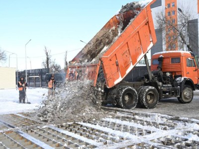
                    «Таза Қазақстан»: в Алматы впервые применена экологически чистая технология плавления снега
                