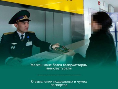 
                    Иностранка пыталась по чужому паспорту перейти границу Казахстана 
                