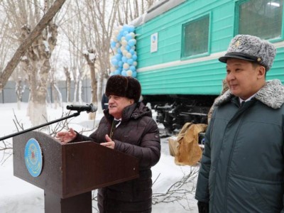 
                    В Нацгвардии впервые открылся музей в вагоне
                