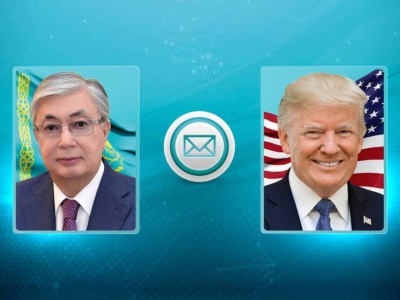 
                    Токаев направил телеграмму поздравления Дональду Трампу 
                