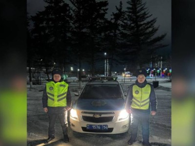 
                    В Павлодарской области полицейские помогли гражданам Узбекистана на трассе
                