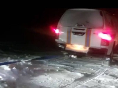 
                    Застрял в снежном заносе: житель Костаная встретил Новый год в степи
                