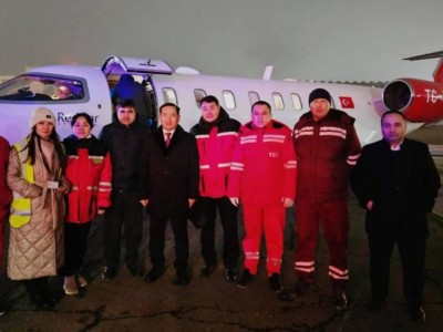 
                    В Актау проводили домой последних пациентов, пострадавших в авиакатастрофе
                