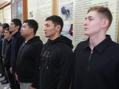 
                    Мастера спорта в Алматы отправились на воинскую службу
                