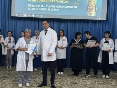 
                    Триумф профессионализма: лучшие медики ЦГКБ Алматы удостоены престижной награды
                