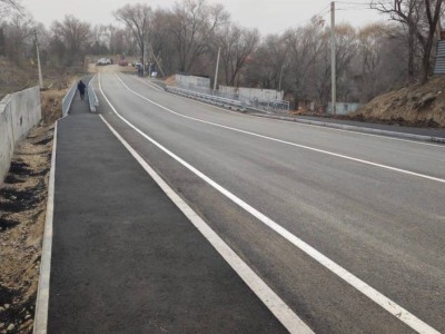 
                    Открыто движение по новому мосту в Жетысуском районе Алматы
                