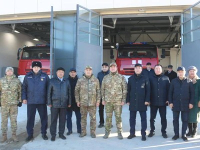 
                    Новую пожарную часть открыли в Атырауской области
                