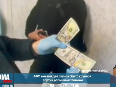
                    В Казахстане участились случаи сбыта поддельной иностранной валюты – АФМ 
                