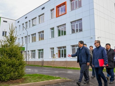 
                    Завершается строительство очередной комфортной школы в Наурызбайском районе Алматы
                