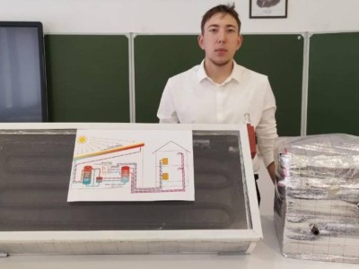 
                    Абайский школьник создал проект по эффективному использованию солнечной энергии
                