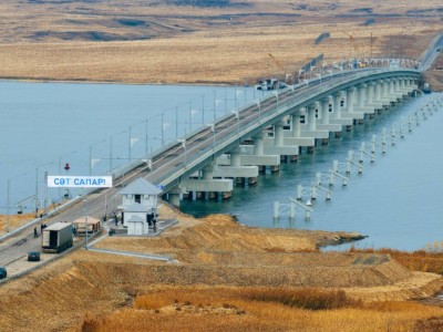 
                    На Бухтарминском водохранилище открыли самый длинный мост в стране
                