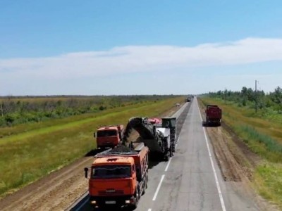 
                    Завершен средний ремонт на участке автодороги Омск – Майкапшагай
                