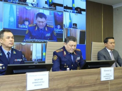 
                    Ряд высокопоставленных полицейских освобождены от должностей в Алматинской области
                