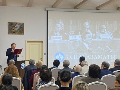 
                    В день рождения Торегельды Шарманова его имя было присвоено кафедре КазНМУ 
                