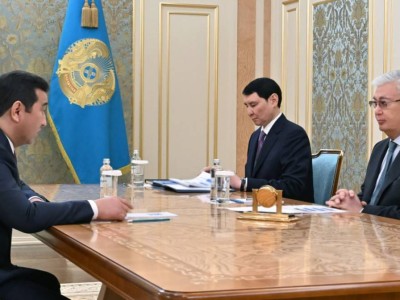 
                    Глава государства принял Айдарбека Сапарова
                
