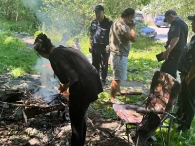 
                    Рейд провели полицейские в горах Алматы
                