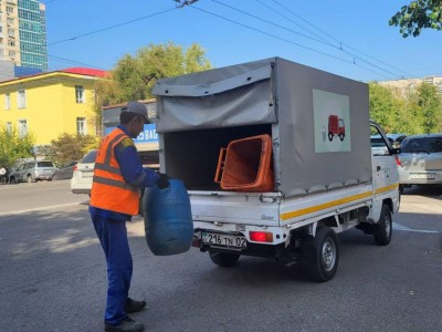 
                    Алматы усиливает контроль за уборкой мусорных урн
                