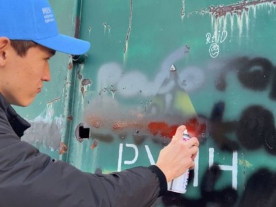 
                    В Караганде за день закрашено свыше 4 тысяч наркограффити
                