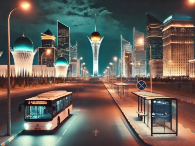 
                    Курсирование ночных автобусов приостановят в Астане
                