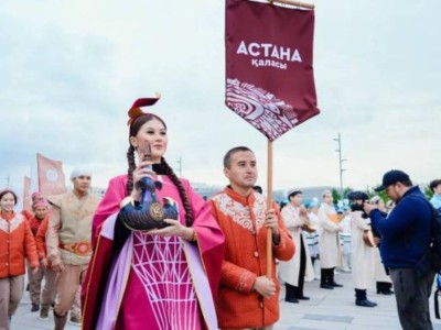 
                    Караван единства прибыл в Астану 
                