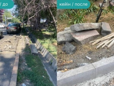 
                    В акимате Алматы рассказали, какие работы проводятся на улице Калдаякова
                